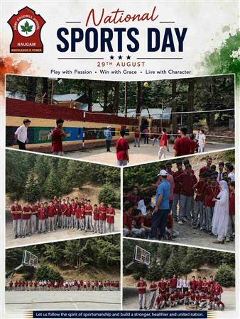 National Sports day celebration 