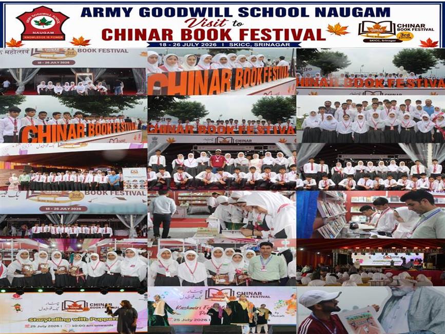 Visit to Chinar Book Festival SKICC Srinagar 2026